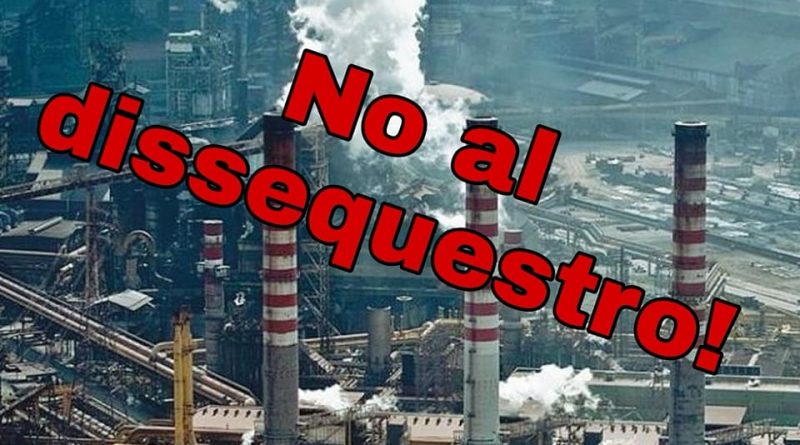 Ex Ilva: La Procura di Taranto dice no alla richiesta di dissequestro impianti