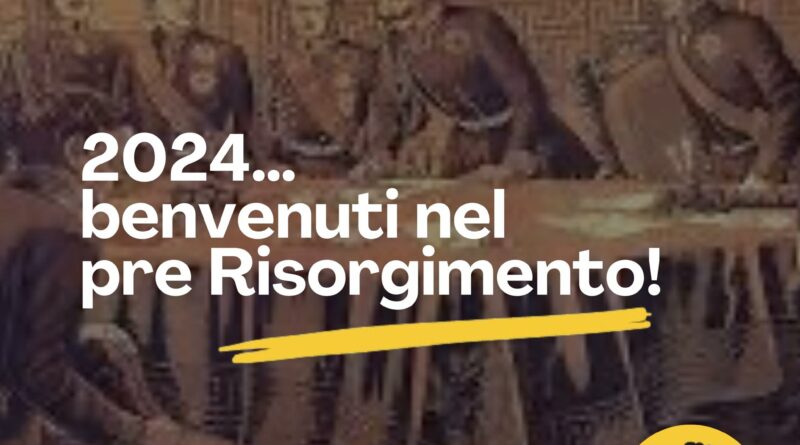 2024… benvenuti nel pre #Risorgimento!