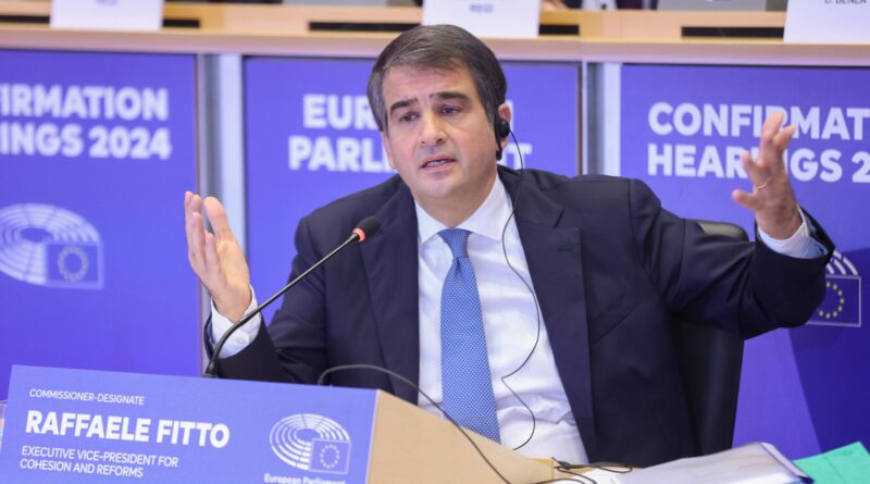 FITTO DEMOLISCE I FONDI EUROPEI DI COESIONE: ORA POTRANNO ESSERE SPESI PER ARMAMENTI E “DECARBONIZZAZIONE”